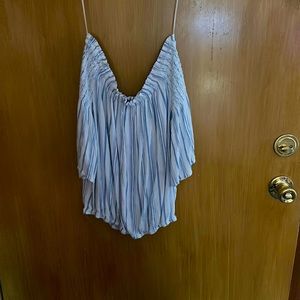 Cold shoulder summer shirt